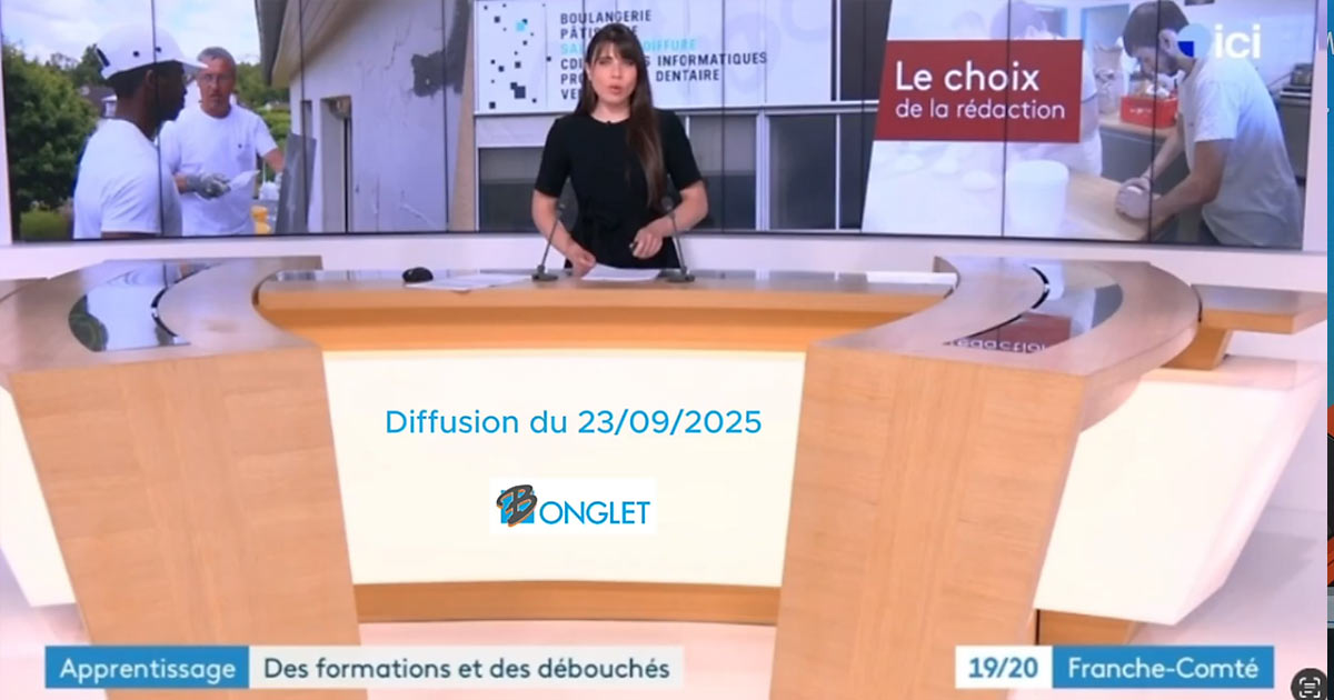 Le dispositif d'apprentissage Bonglet à l'honneur sur France 3